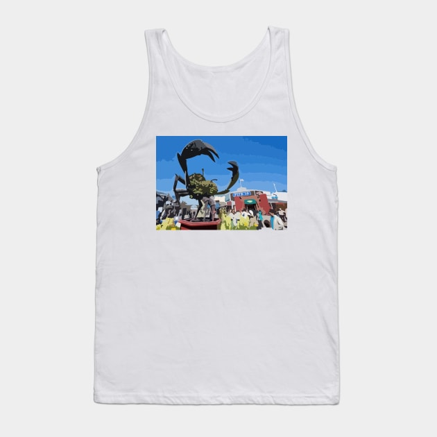 Pier 39 Painting Tank Top by gktb